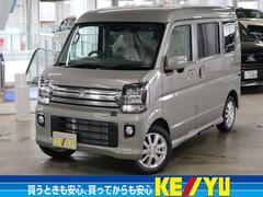 エブリイワゴン PZターボスペシャル ハイルーフ 届け出済み未使用車 デュアルカメラブレーキサポート オートステップ 両側電動スライド シートヒーター USB オーバーヘッドシェルフ 誤発進抑制 車線逸脱警報 パーキングセンサー スマートキー LEDライト 純正14AW 中古車画像