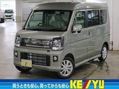 エブリイワゴン PZターボスペシャル ハイルーフ 届け出済み未使用車 デュアルカメラブレーキサポート オートステップ 両側電動スライド シートヒーター USB オーバーヘッドシェルフ 誤発進抑制 車線逸脱警報 パーキングセンサー スマートキー LEDライト 純正14AW 中古車画像