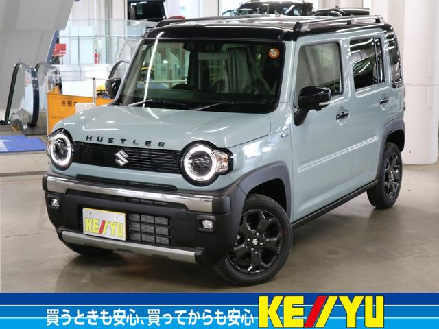 ハスラー(スズキ) タフワイルドターボ　届け出済み未使用車　全方位モニター付メーカー９インチナビ　シートヒーター　デュアルカメラブレーキサポート　追従クルコン　パーキングセンサー 中古車画像