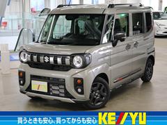 スペーシアギア ハイブリッドXZターボ 届け出済み未使用車 DSBSII 全方位モニター付メモリーナビ HUD シート&ステアヒーター オットマン 両側電動スライド BTオーディオ フルセグTV スリムサーキュレーター 後席テーブル&サンシェード LEDライト ルーフレール 中古車画像