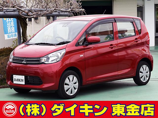 ｅＫワゴン(三菱) Ｅ　ｅ−アシスト　ナビ　ＤＶＤ再生　ブルートゥース　リモコンキー　衝突軽減ブレーキ 中古車画像