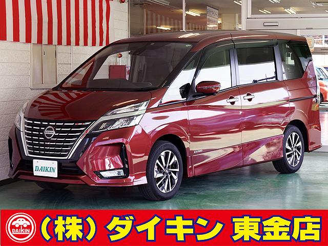 ハイウェイスターＶ　大画面ナビＴＶ　後席モニター　両側自動ドア　プロパイ　アラモニ　オートハイビーム　コーナーセンサー　ＥＴＣ
