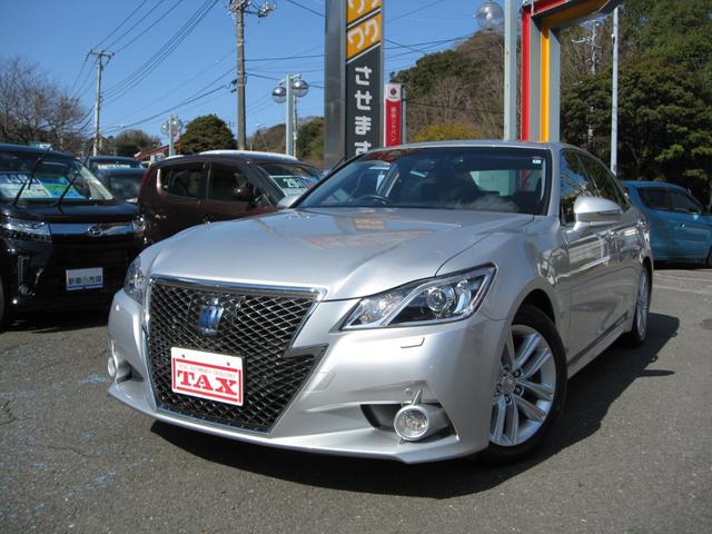 トヨタ クラウンハイブリッドアスリートｇの中古車 車体価格239 8万円 2014 平成26 年式 走行4 5万キロ 車体色シルバーｍ 神奈川県横浜市金沢区朝比奈町104 タックス横浜南 株 タックス横浜の在庫 グーネット中古車