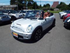 ＭＩＮＩ　ＭＩＮＩ　クーパーＳ　コンバーチブル　サイドウォーク　特別仕様車電動オープン事故修復歴無しキャメルカラー本革シート＆シートヒーター付き