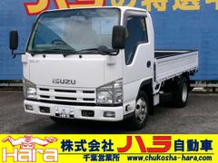 エルフトラック フラットロー 2t 低床 木製床 リアWタイヤ 左電動格納ミラー 坂道発進補助装置 中古車画像