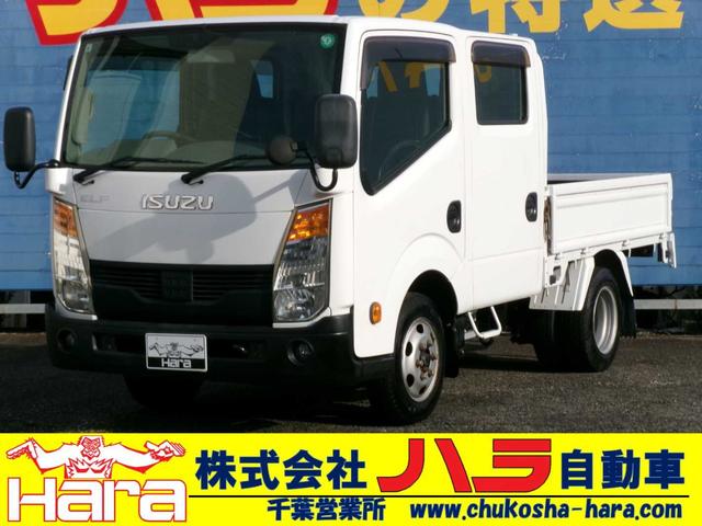 ガソリン車！オートマ！普通免許で運転可能！ Ｗキャブ！１．２５ｔ！低床！木製床！ＥＴＣ！オートマ！普通免許！
