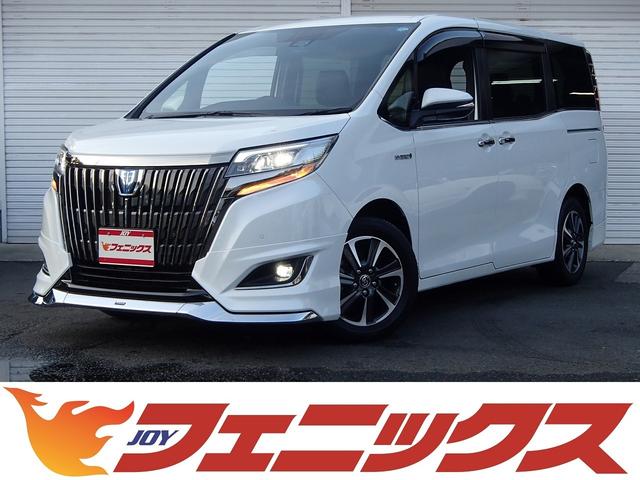 トヨタ エスクァイア ハイブリッドｇｉプレミアムパッケジブラックテーラード 後期特別仕様車 ９型ナビｔｖ 後席モニタ セーフティセンスの中古車 グーネット中古車