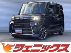 ダイハツ　タント　カスタムＲＳ　現行型☆次世代スマアシ☆AftermarketＳＤナビ☆ＢＴ☆パノラマモニター☆先行車発進☆オートハイビーム☆標識検知☆ウェルカムオープン付パワスラ☆Ｗシートヒータ☆ＬＥＤオートライト☆フォグランプ☆クリアランスソナー