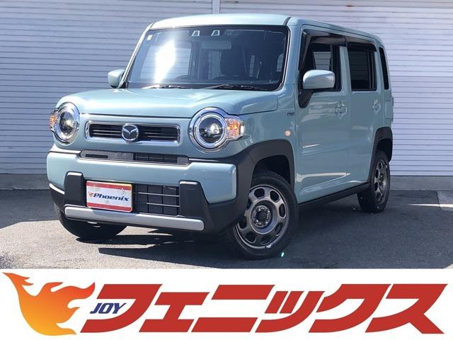 フレアクロスオーバー(マツダ) ハイブリッドＸＧ　４ＷＤ　デュアルカメラブレーキサポート　ＳＤナビ　ＢＴ・ＵＳＢ接続　Ｂカメラ　Ｗシートヒーター　ＬＥＤオートライト　ステアスイッチ　ドラレコ　ＡＣＣ　前後誤発進抑制　Ｐソナー　先行車発進 中古車画像