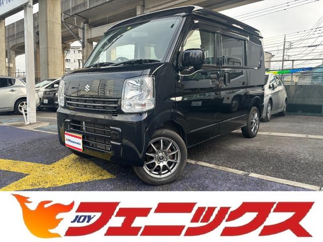 スズキ エブリイ ジョインターボ　☆車検Ｒ７／７☆試乗ＯＫ☆ハイルーフ☆ターボ☆４ＡＴ☆純正オーディオ☆ＡＢＳ☆フロアマット☆キーレス☆両側スライドドア☆電格ミラー☆リア送風☆１４インチＡＷ☆ドアバイザー☆ビデオ通話で現車確認ＯＫ