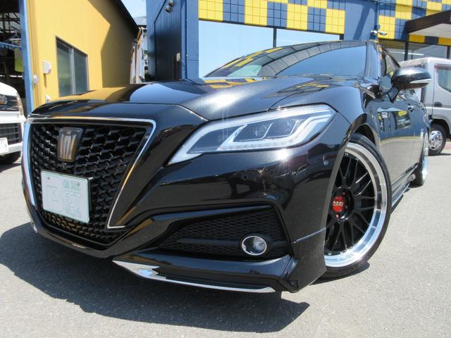 Ｇ－エグゼクティブ　サンルーフ　黒革シート　シートヒター　シートエアコン　パノラミックビューモニター　ヘッドアップディスプレイ　デジタルインナーミラー　モデリスタフルエアロ　車高調　ＢＢＳ－ＬＭ２０インチアルミ