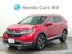 ホンダ　ＣＲ−Ｖハイブリッド　ＥＸ　マスターピース　ＨｏｎｄａＳＥＮＳＩＮＧ　前後ドラレコ