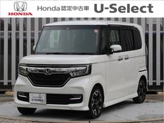 N-BOXカスタム G・EXターボホンダセンシング 純正8インチナビ・ドラレコ前側・ETC 中古車画像