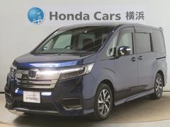 ホンダ　ステップワゴンスパーダ　スパーダホンダセンシング　８人純正前後ドラレコ後席モニターＭナビＲカメラＥＴＣパドルシフト　１オ−ナ−　盗難防止装置