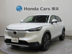 ヴェゼル e:HEVZ HondaSENSING 前後ドラレコ メモリーナビ 全周囲カメラ ETC シートヒーター 純正アルミ 電動リアゲート ワイヤレス充電 パドルシフト ワンオーナー LDA 衝突回避支援ブレーキ機能 中古車画像