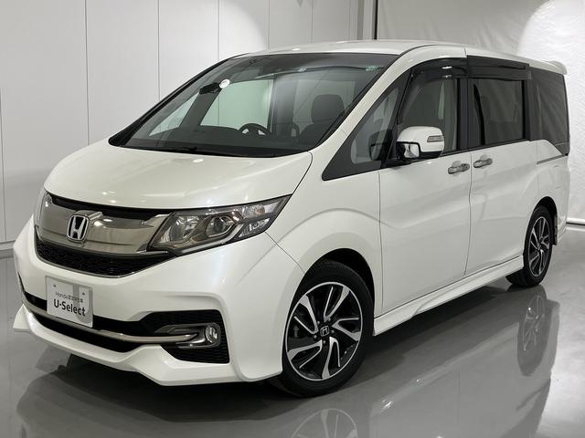 スパーダクールスピリットアドバンスパッケージβ　ＨｏｎｄａＳＥＮＳＩＮＧ　ホンダ純正ギャザズメモリーナビ（ＶＸＭ－１６４ＶＦｉ）フルセグＴＶ　純正ドライブレコーダー　バックカメラ　ＥＴＣ　両側パワースライドドア　純正１６インチアルミホイール　禁煙