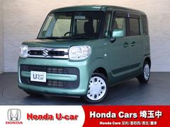 スペーシア ハイブリッドX 両パワスラ 運転席シートヒーター 天井サーキュレーター デュアルセンサーブレーキS 両側パワードア コーナーセンサ スマートエントリー シ-トヒ-タ- i-stop フリーキー イモビライザー VDC 中古車画像