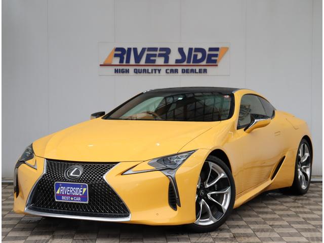 ＬＣ５００　Ｓパッケージ　Ｖ８エンジン　５０００ｃｃ　オプションカラー　アルカンターラ本革エアーベンチレーションヒーター付きメモリシート　カーボンルーフ　２１アルミ　３眼ＬＥＤライト　純正ナビフルセグＢカエラ　ＥＴＣ２．０