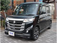 スペーシアカスタムZ ターボ メモリーナビ ワンセグ バックカメラ ETC 両側電動スライドドア スマートキー アイドリングストップ クルコン プッシュスタート シートヒーター 純正15インチアルミ Bluetooth接続 中古車画像