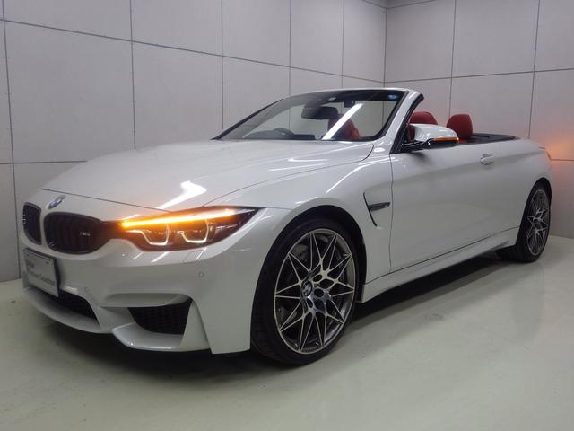 M4カブリオレ コンペティション サキールオレンジレザー・20インチAW・アダプティブサスペンション・ヘッドアップディスプレイ・カーボンファイバーインテリアトリム・被害軽減衝突ブレーキ・バックカメラ・電動シート・シートヒーター(1枚目)
