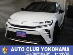 クラウンスポーツ RS E-Four 4WD モデリスタエアロ ガラスルーフ 黒革 PHEV フロントカメラ サイドカメラ バックカメラ 全周囲カメラ ミュージックプレイヤー接続可 革シート シートヒーター シートエアコン 中古車画像