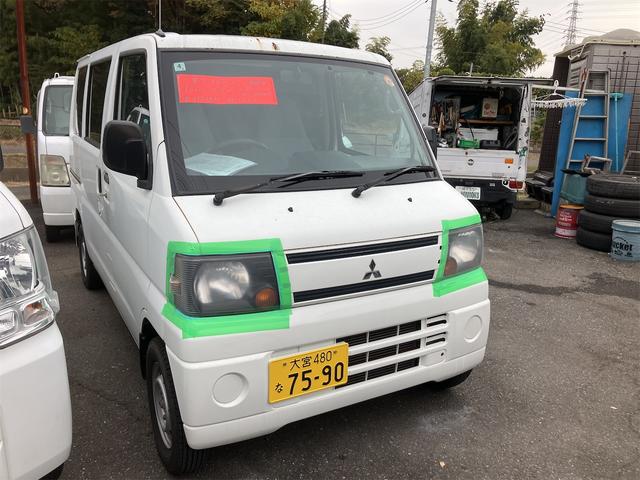 ミニキャブバン(三菱) ブラボー　４ＷＤ　ナビ　ＥＴＣ　両側スライドドア 中古車画像