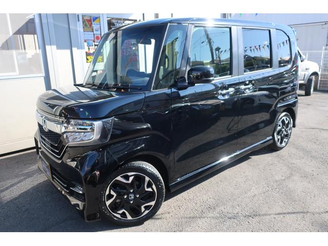 Honda N Box Custom G L Turbo Honda Sensing Black M 9403 Km Details Japanese Used Cars Goo Net Exchange