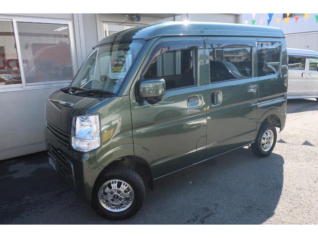 スズキ エブリイ ジョインターボ 4WD 5MT車 リフトアップ