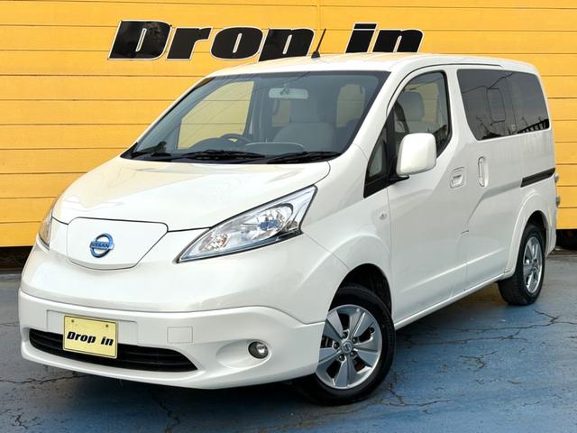 日産 ｅ－ＮＶ２００ワゴン Ｇ　１オーナー車　禁煙車　記録簿　純正ナビＴＶ　バックカメラ　ＣＤ　ＡＵＸ　ＵＳＢ　ＥＴＣ　インテリキー＆プッシュスタート　ＬＥＤライト　フォグ　シート＆ステアリングヒーター　１００Ｖ電源　タイマー充電