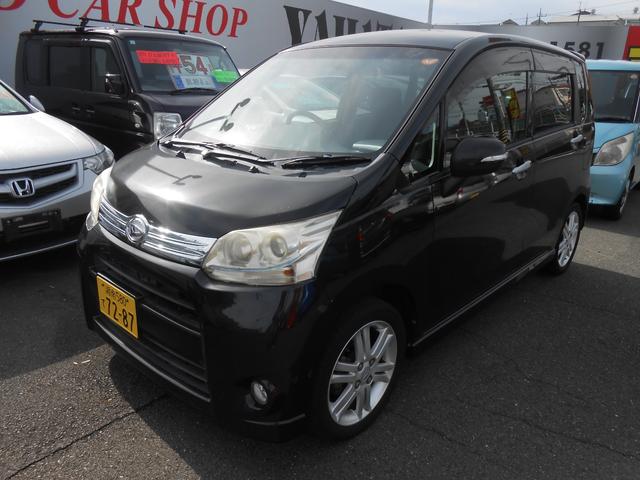 ムーヴ(ダイハツ) カスタム　ＲＳ　エアロターボキーレスディスチャージヘッドランプオートエアコン電格ミラーベンチシート 中古車画像