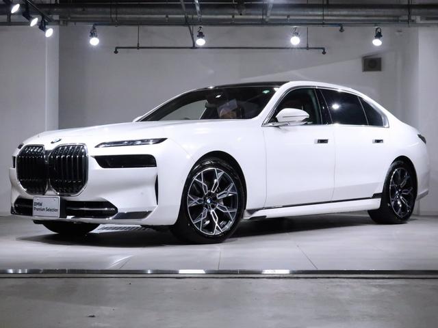 ＢＭＷ ７シリーズ ７４０ｄ　ｘＤｒｉｖｅ　エクセレンス　リヤコンフォートＰ　茶革　ＡＣＣ　アクティブベンチレーションシート　エグゼクティブラウンジシート　リヤエンターテイメントエクスペリエンス　２０ＡＷ