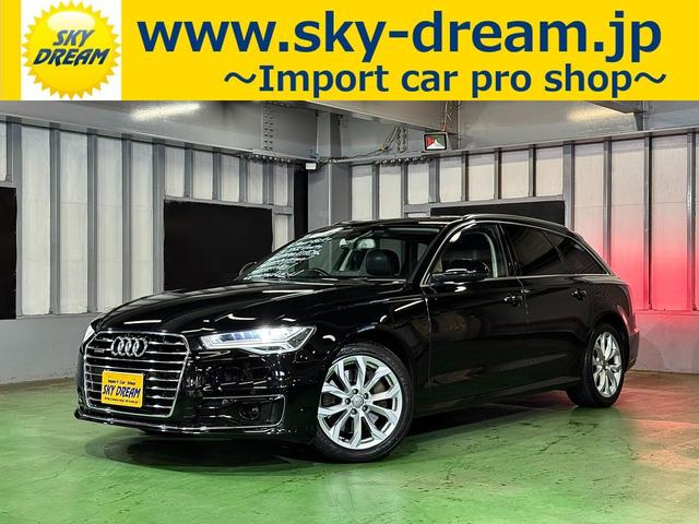 Ａ６アバント(アウディ) ２．０ＴＦＳＩクワトロ　アダプティブクルーズコントロール　ブレーキガード　ブラックレザーシート　パワーシート　ヒーター　純正ナビ地デジ　バックカメラ　ＬＥＤヘッドライト　前後コーナーセンサー　電動リアゲート　６か月保証付き 中古車画像