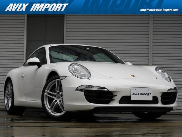 ９１１カレラ　右Ｈ　正規Ｄ車　７速ＰＤＫ　黒革　シートヒーター＆ベンチレーター　１４Ｗａｙパワーシート（メモリー付）　純正ナビ地デジ　Ｂカメラ＆ＰＡＳ　バイキセノンＨＬ　アイドリングＳ　電格ミラー　ＰＡＳＭ　純正１９インチＡＷ