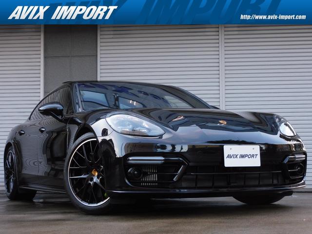 パナメーラ(ポルシェ) ターボＳ　Ｅ−ｈｖ　エグゼクティブ　ＳＰデザイン　スポクロ　右Ｈ正規Ｄ　カーボンインテ　クレヨン革コントラストカラー　Ｒコンフォートシート　Ｓクーラー　４ゾーンＡＣ　全周Ｃ　ＡＣＣ　　ＬＥＤマトリ　スポエグ　ＰＤＣＣ＆ＰＴＶ＋＆Ｒアクスル　ＰＣＣＢ　２１ＡＷ 中古車画像