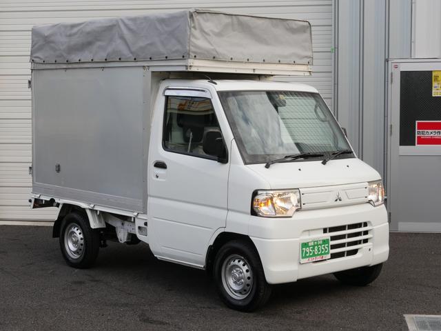 三菱 ミニキャブトラック エアコン パワステ有 ５速ｍｔ車 全高２３０ｃｍ宅配配達引っ越し軽貨物事業用登録適 軽貨物軽トラック リア観音扉鍵付き荷室 幌高さ２３０ｃｍ変更可能幌骨 55 8万円 平成24年 12年 埼玉県 中古車 価格 Com