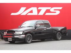 ハイラックススポーツピック エクストラキャブ 特注ワタナベホイール BFグットリッチタイヤ リアステップバンパー トノカバー 純正サンルーフ 社外グリル 社外ショック ローダウン 中古車画像