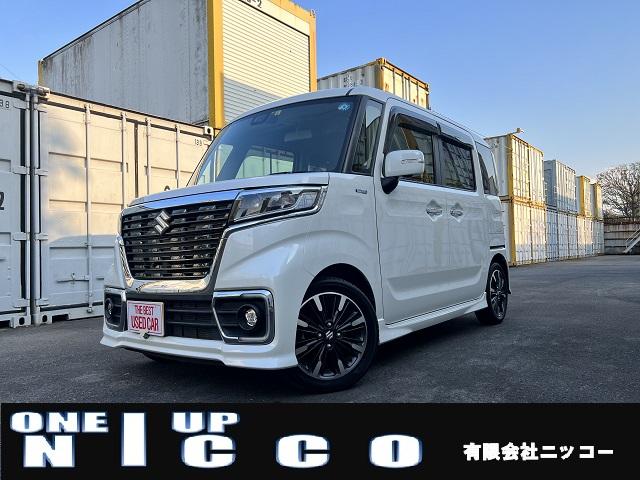 ハイブリッドXS 純正オプションKENWOODエントリーナビ・全方位モニター用カメラパッケージ装着車・ビルトインETC・スリムサーキュレーター・ヘッドアンプディスプレイ・シートヒーター・LEDヘッド&LEDフォグ(1枚目)