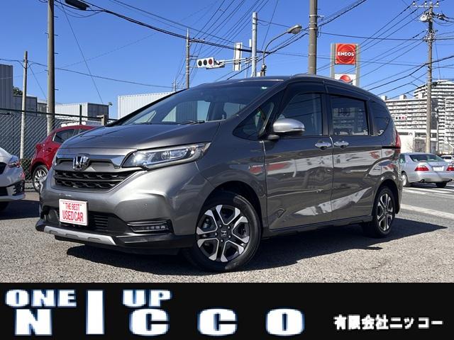 ハイブリッド・クロスターホンダセンシング　Ｃパッケージ・純正９型ワイドナビ装着スペシャルパッケージ・ナビ連動前後ドラレコ＆ナビ連動ＥＴＣ・専用ドアミラー・ダーククロームメッキ・リアライセンス＆サイドシルガーニッシュ・専用シート＆専用インテリア