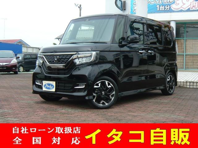 Ｎ－ＢＯＸカスタム Ｇ・Ｌターボホンダセンシング　衝突被害軽減ブレーキ　横滑り防止装置　ナビ　ワンセグＴＶ　バックカメラ　両側電動スライドドア　ＥＴＣ　クルーズコントロール　オートライト　スマートキー（1枚目）
