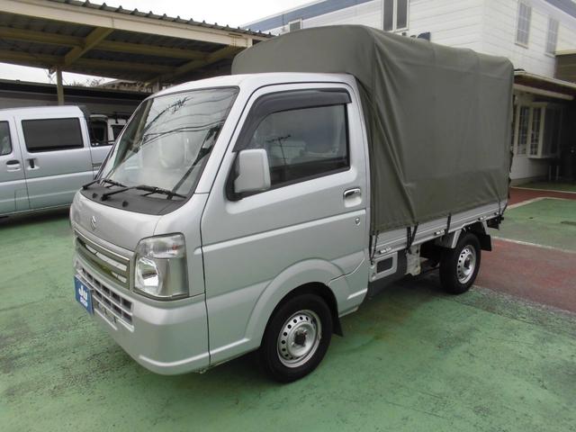 キャリイトラック KCスペシャル 4WD キーレス 幌 ABS エアバッグ ETC ドラレコ(1枚目)