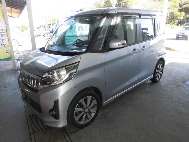 ｅＫスペースカスタム(三菱) カスタムＴ　純正ＳＤナビフルセグ地デジ　全方位カメラ　両側パワースライドドア　ＥＴＣ　ドラレコ　ＨＩＤ　スマートキー　２０２５年製造バリ山タイヤ　６カ月間走行距離無制限保証付き 中古車画像