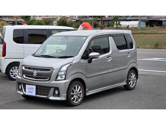 ワゴンＲスティングレー ハイブリッドＸ　リミテッド　２５周年記念車　ナビＴＶ　ドライブレコーダー　ＥＴＣ　ヘッドアップディスプレイ　ＬＥＤヘッドライト　シートヒーター　スマートキー　社外ＡＷ　スズキセーフティーサポート（1枚目）