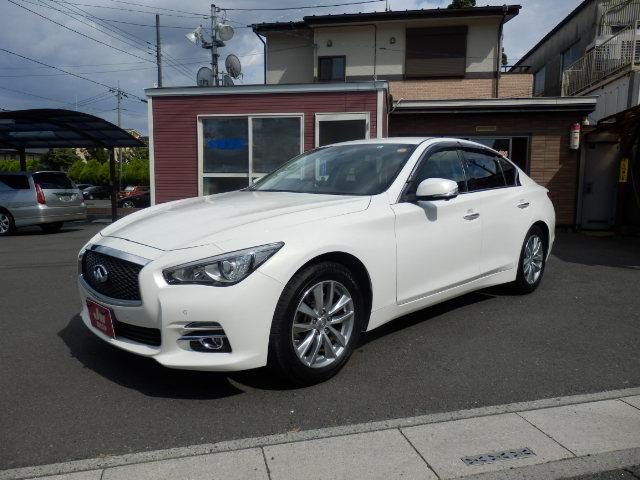 日産 スカイライン ２００ＧＴ−ｔタイプＰ　純正地デジナビ　バックカメラ　エマージェンシーブレーキ