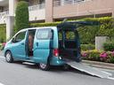 日産 ＮＶ２００バネットバン 　福祉車両・手動スロープ・２台乗り...