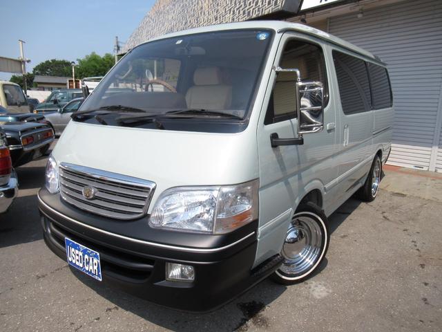 トヨタ ハイエースワゴン リビングサルーンｅｘ ７０ｓスタイルｎｅｗカスタム トリプルムーンルーフ ｅｔｃ ナビの中古車 グーネット中古車