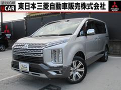 三菱　デリカＤ：５　Ｐ　４ＷＤ　２．３Ｄターボ　純正１０．１ナビ＆１１．５後席モニター