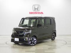 ホンダ　Ｎ−ＢＯＸカスタム　Ｇ　ＥＸターボホンダセンシング　禁煙車ナビリアカメラスマートキーアルミＥＴＣドアバイザー　ターボエンジン