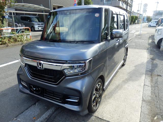 N-BOXカスタム G・Lホンダセンシング 純正ナビ TV Bカメラ 両側パワースライド ETC 純正アルミ(1枚目)