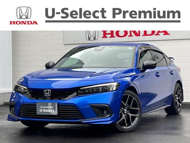 シビック(ホンダ) ｅ：ＨＥＶ　純正メモリーナビ　前後ドライブレコーダー　ホンダセンシング　シートヒーター　ブラインドスポットインフォメーション　ワイヤレス充電 中古車画像