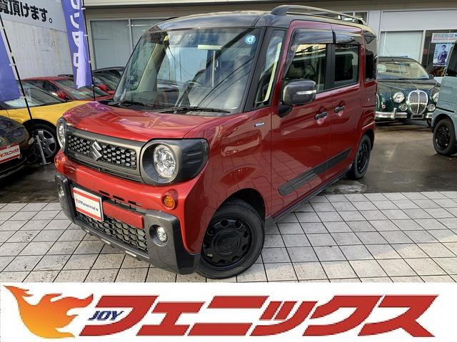 スペーシアギア(スズキ) ハイブリッドＸＺ　禁煙車！９インチＳＤＤナビ！フルセグ！Ｂｌｕｅ　ｔｏｏｔｈ！パノラミックビューカメ 中古車画像